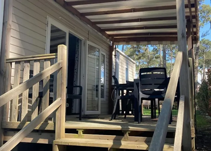 Les Dunes De Contis 4 Etoiles A St Julien Emplacement 554 2ch 1sdb 6 Personnes * Saint-Julien-en-Born